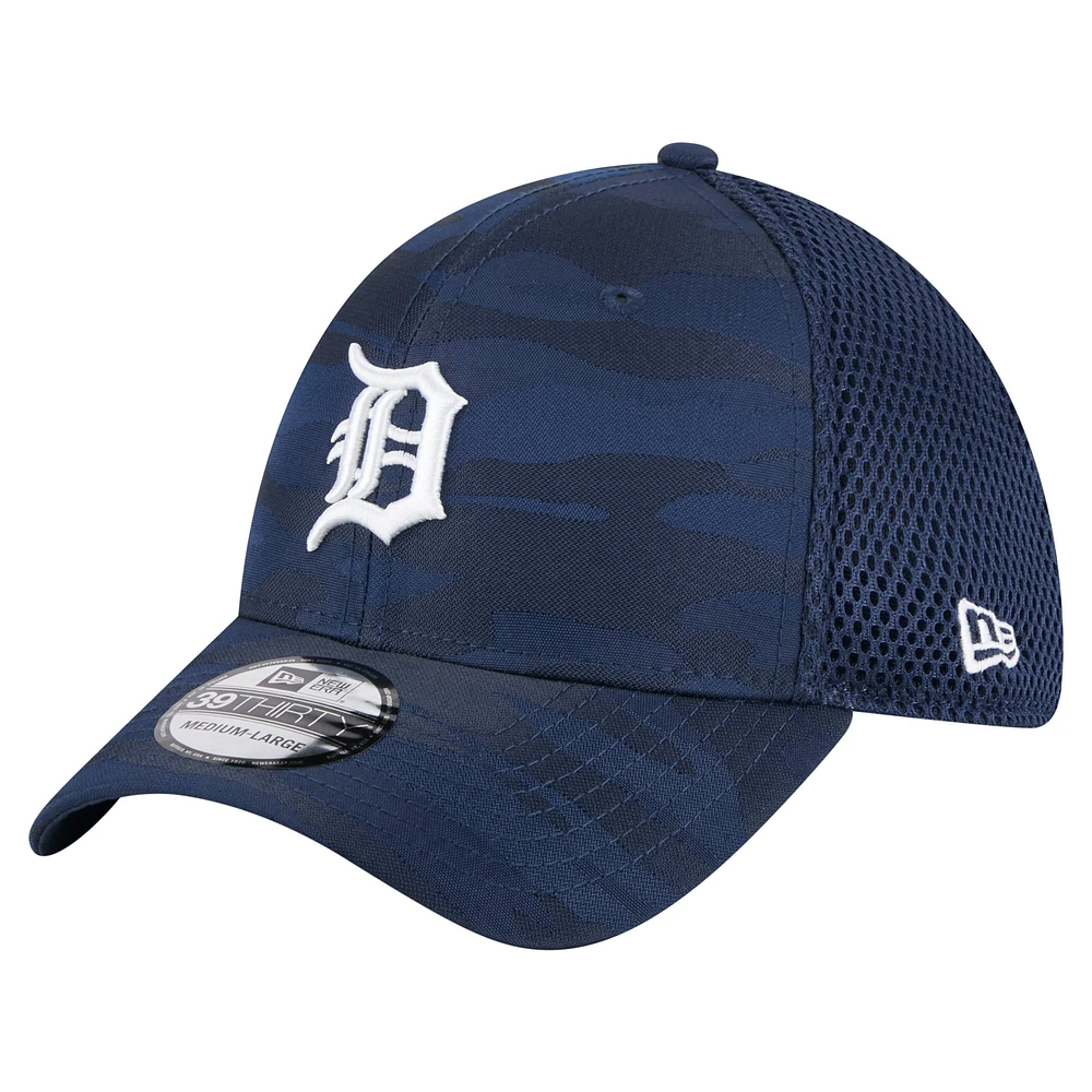 Men's New Era Navy Detroit Tigers Subtle Camo 39THIRTY Flex Hat