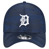 Men's New Era Navy Detroit Tigers Subtle Camo 39THIRTY Flex Hat