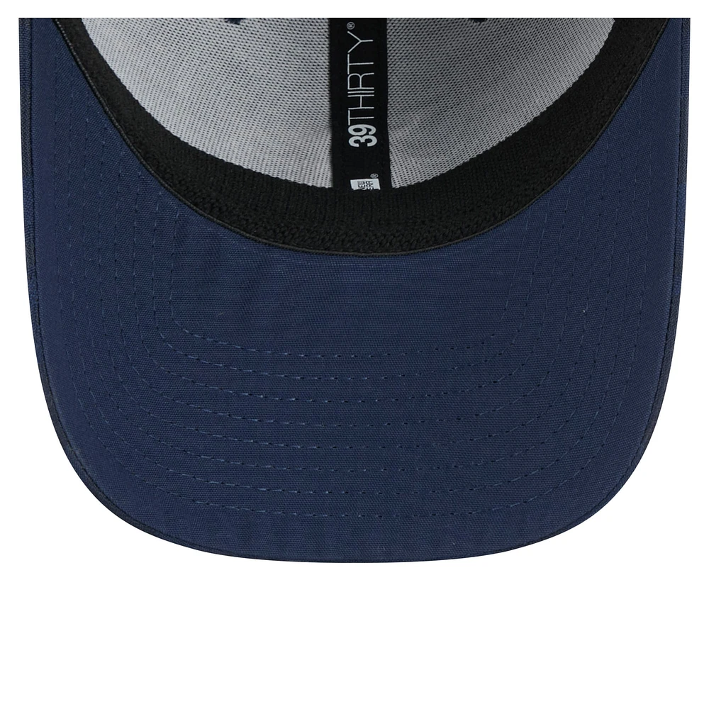 Men's New Era Navy Detroit Tigers Subtle Camo 39THIRTY Flex Hat