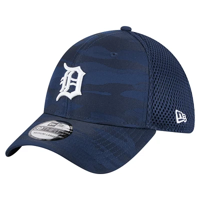 Men's New Era Navy Detroit Tigers Subtle Camo 39THIRTY Flex Hat