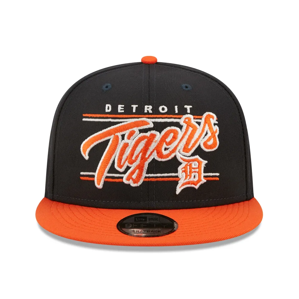 Detroit Tigers New Era Basic 9FIFTY Snapback Hat - Navy