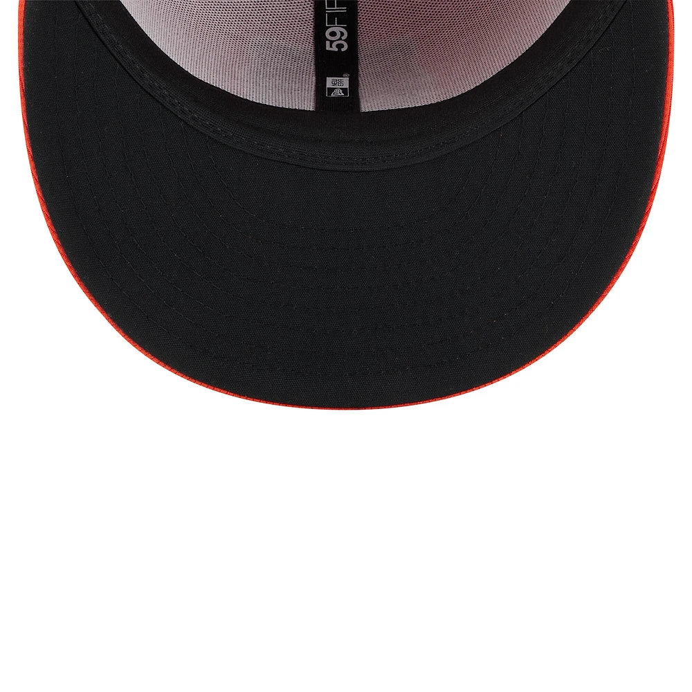 Casquette ajustée 59FIFTY pour homme New Era Orange Detroit Tigers 2025 Spring Training