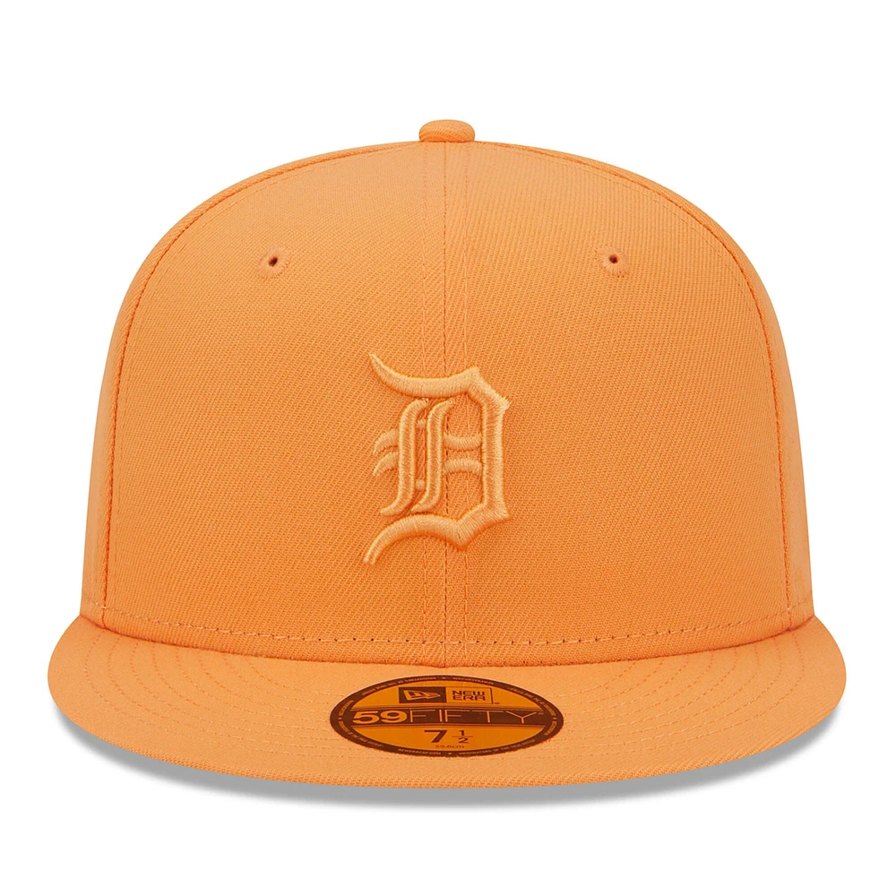 Casquette ajustée 59FIFTY couleur printemps des Detroit Tigers New Era pour hommes