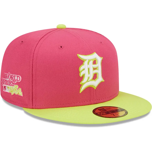 New Era Men's Pink Washington Nationals 2019 World Series Champions  Beetroot Cyber 59FIFTY Fitted Hat