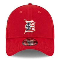 Casquette Flex Fit pour homme Detroit Tigers 2023 Fourth of July 39THIRTY New Era rouge