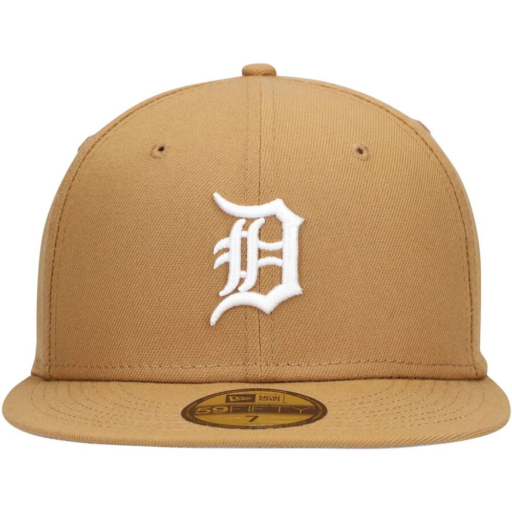 Lids Detroit Tigers New Era 59FIFTY Fitted Hat - Khaki