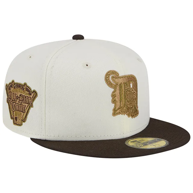 Men's New Era White/Pink Detroit Tigers Flamingo 59FIFTY Fitted Hat