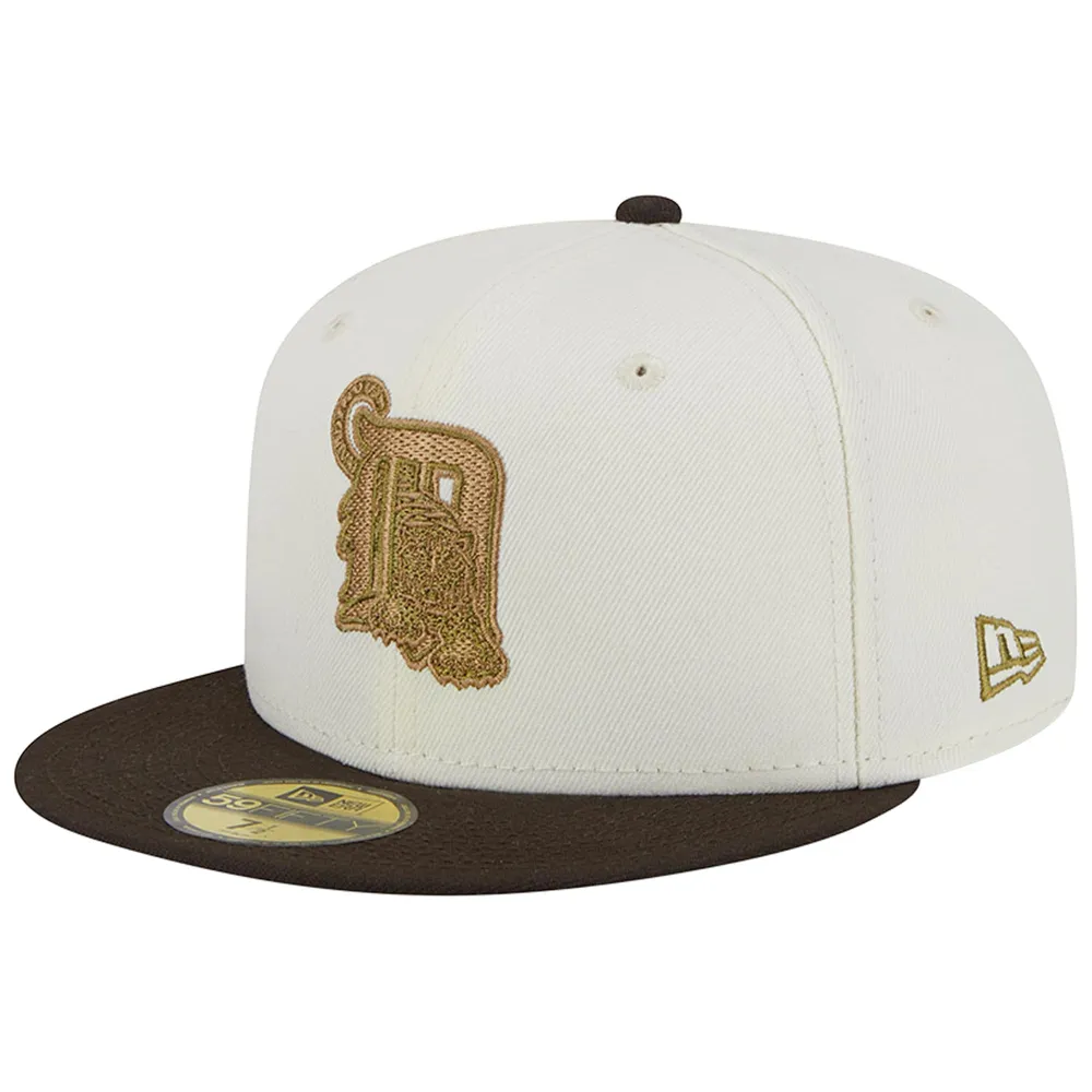 New Era Men's New Era White/Brown Detroit Tigers 2005 MLB All-Star