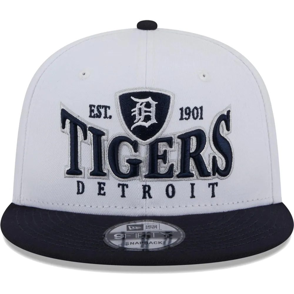 Detroit Tigers New Era Basic 9Fifty Snapback Hat - Navy