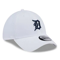 Casquette 39THIRTY Flex blanche Detroit Tigers de New Era pour homme