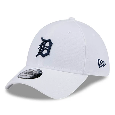 Casquette 39THIRTY Flex blanche Detroit Tigers de New Era pour homme