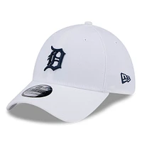 Casquette 39THIRTY Flex blanche Detroit Tigers de New Era pour homme