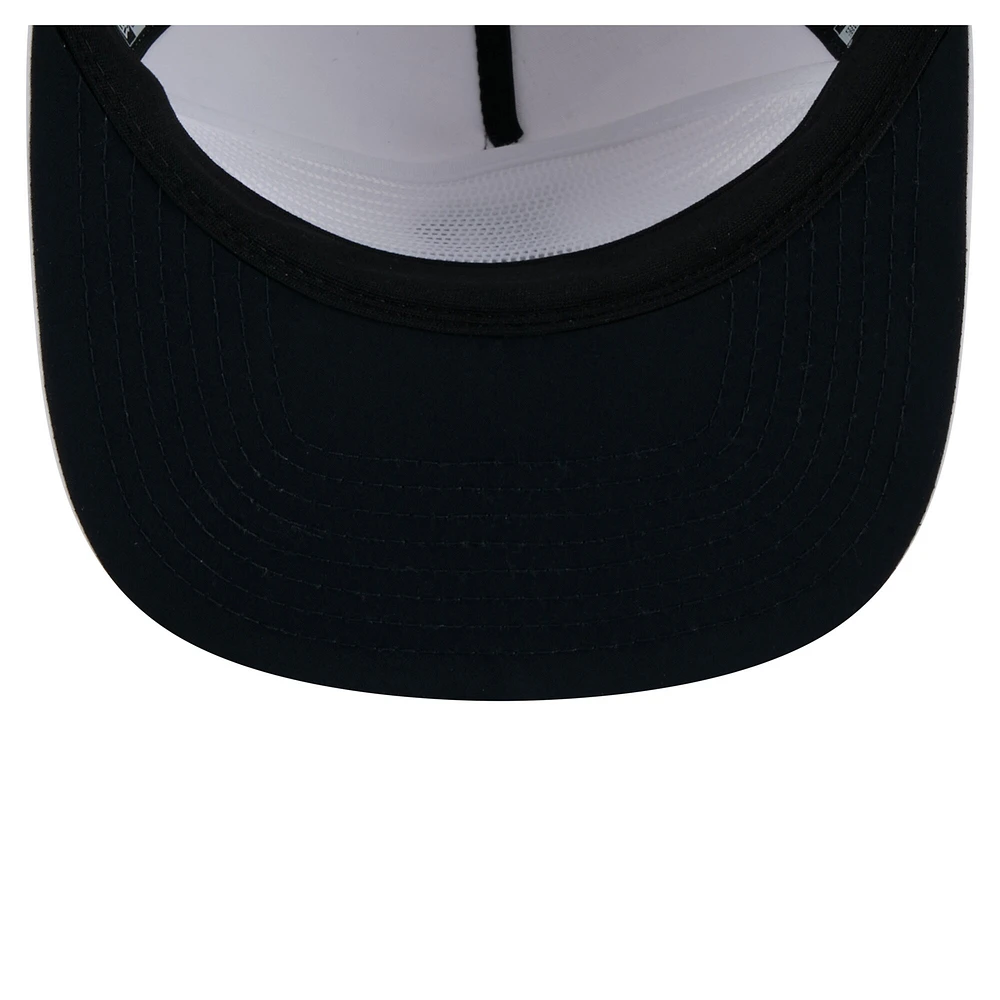 Casquette de golf perforée blanche New Era pour homme, motif Detroit Tigers