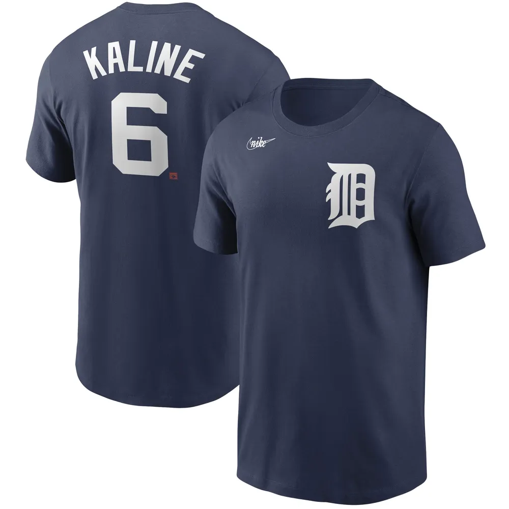 Lids Al Kaline Detroit Tigers Nike Cooperstown Collection Name & Number T- Shirt - Navy