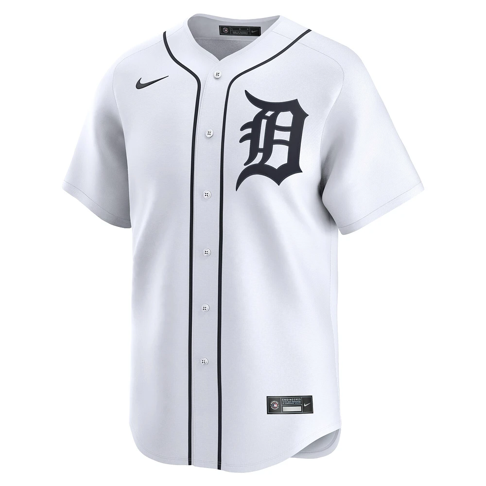 Maillot de joueur Nike Austin Meadows blanc Detroit Tigers Home Limited pour homme