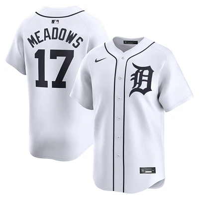 Maillot de joueur Nike Austin Meadows blanc Detroit Tigers Home Limited pour homme