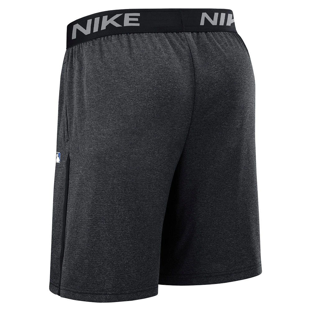 Men's Nike  Black Detroit Tigers Authentic Collection City Connect Performance Knit Shorts