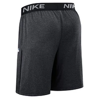 Men's Nike  Black Detroit Tigers Authentic Collection City Connect Performance Knit Shorts