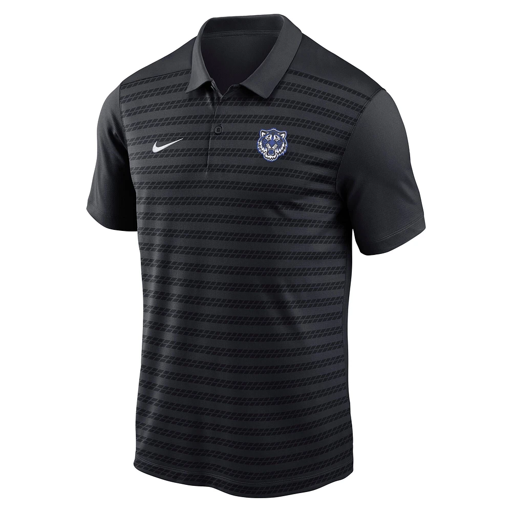 Men's Nike  Black Detroit Tigers Authentic Collection City Connect Victory Performance Polo