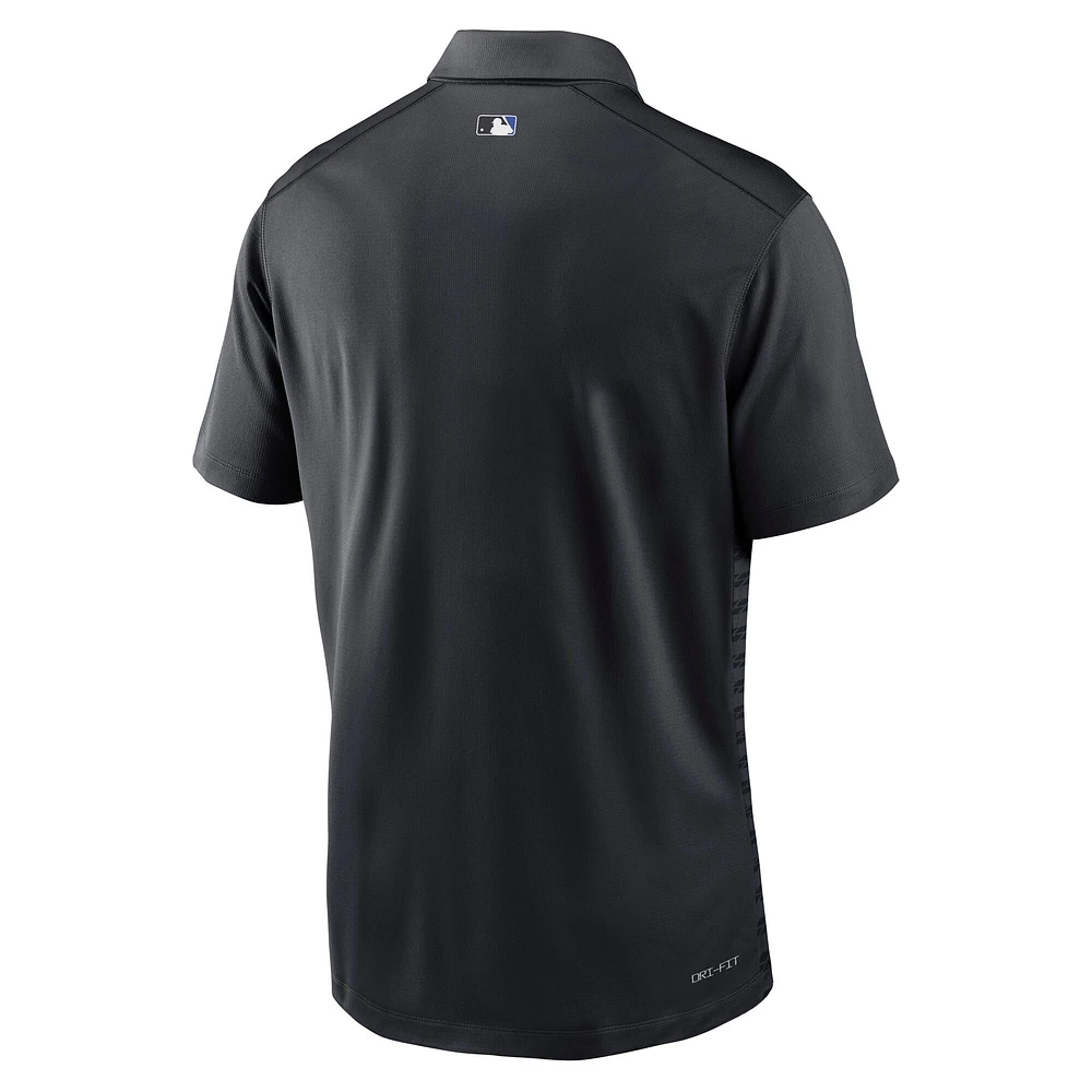 Men's Nike  Black Detroit Tigers Authentic Collection City Connect Victory Performance Polo