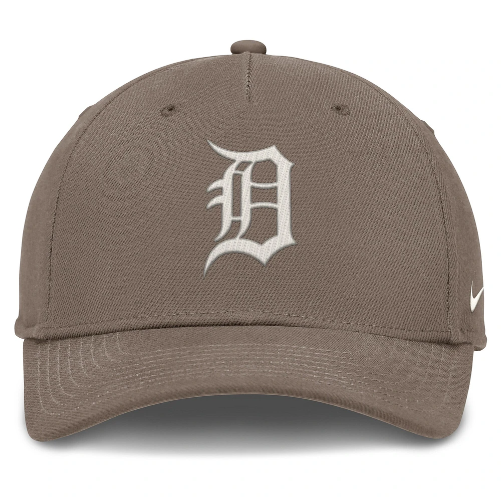 Men's Nike Brown Detroit Tigers Rise Performance Adjustable Hat