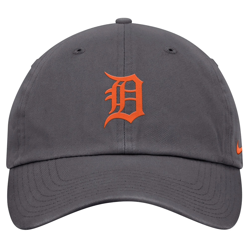 Casquette ajustable Nike Detroit Tigers Club grise pour homme