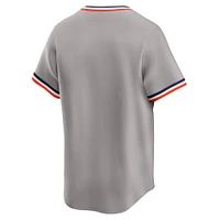 Maillot Nike gris Detroit Tigers Cooperstown Collection Limited pour homme