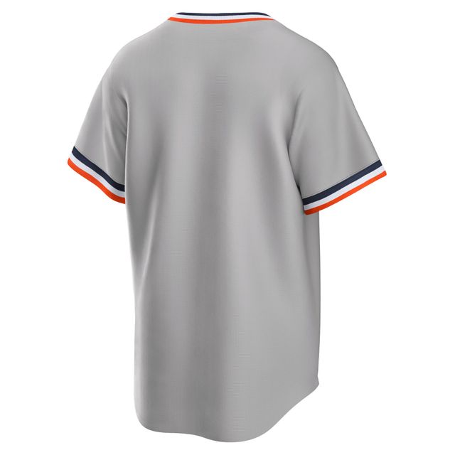 Maillot de l'équipe Nike la collection Road Cooperstown des Detroit Tigers pour homme, gris, gris