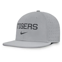 Men's Nike Gray Detroit Tigers True Performance Fitted Hat
