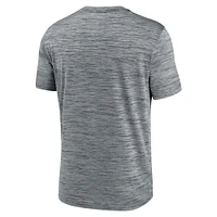 T-shirt d'entraînement Velocity Performance Nike pour homme, gris chiné, Detroit Tigers, collection authentique