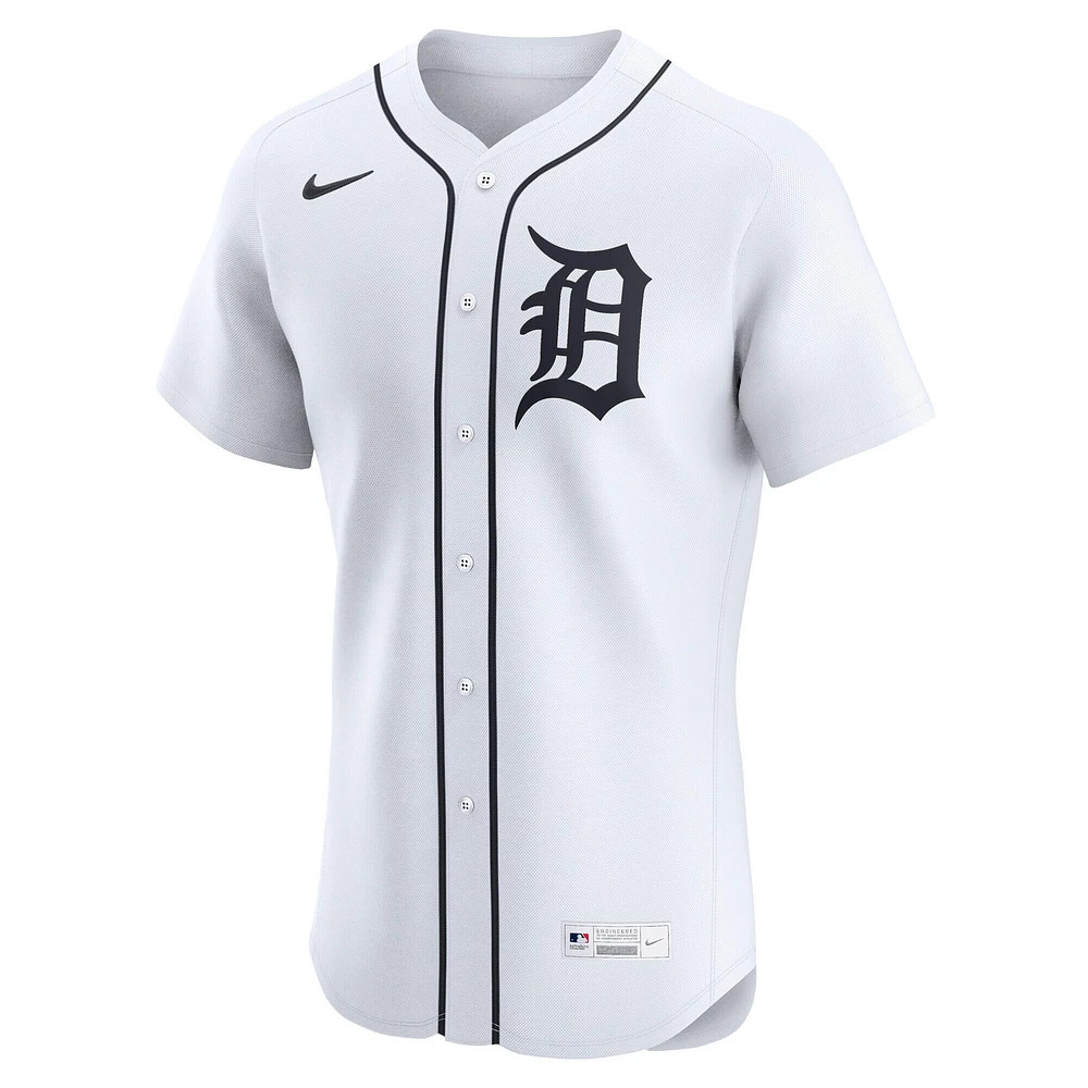 Maillot Nike Kenta Maeda blanc domicile Elite des Detroit Tigers pour homme