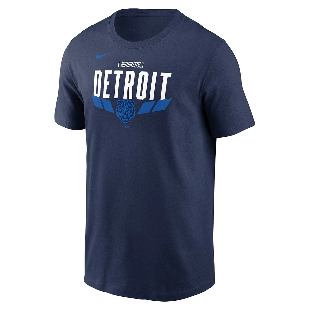 Men's Nike  Navy Detroit Tigers 2024 City Connect Graphic T-Shirt