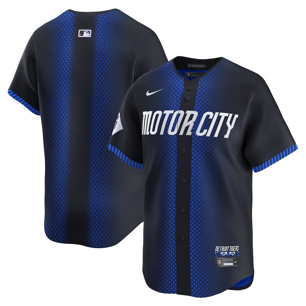 Men's Nike Navy Detroit Tigers 2024 City Connect Limited Jersey