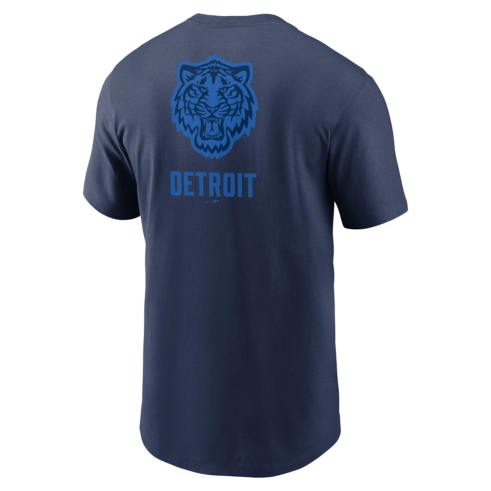 Men's Nike  Navy Detroit Tigers 2024 City Connect T-Shirt