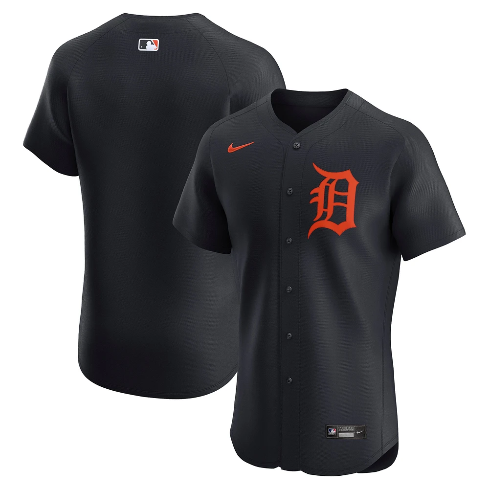 Maillot Nike bleu marine Detroit Tigers Alternate Elite pour homme