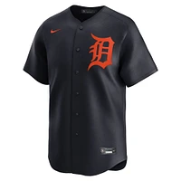 Men's Nike  Navy Detroit Tigers Alternate Limited Jersey