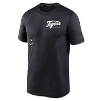 Men's Nike Navy Detroit Tigers Authentic Collection Early Work Tri-Blend Performance T-Shirt