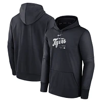 Men's Nike Navy Detroit Tigers Authentic Collection Performance Pullover Hoodie