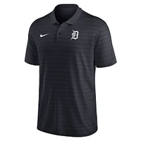 Polo de performance à rayures Victory Nike pour hommes, bleu marine, Detroit Tigers Authentic Collection