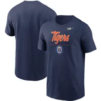 Nike Men's Black Detroit Tigers Camo Logo T-shirt