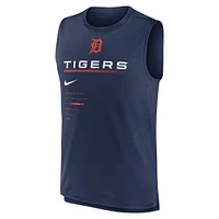 Débardeur Nike Detroit Tigers Exceed Performance pour homme - Bleu marine