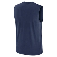 Men's Nike Navy Detroit Tigers Knockout Performance Muscle Tank Top