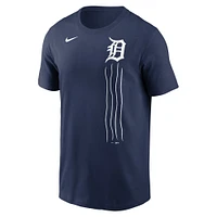 T-shirt Nike pour homme, bleu marine, Detroit Tigers Local Home Town