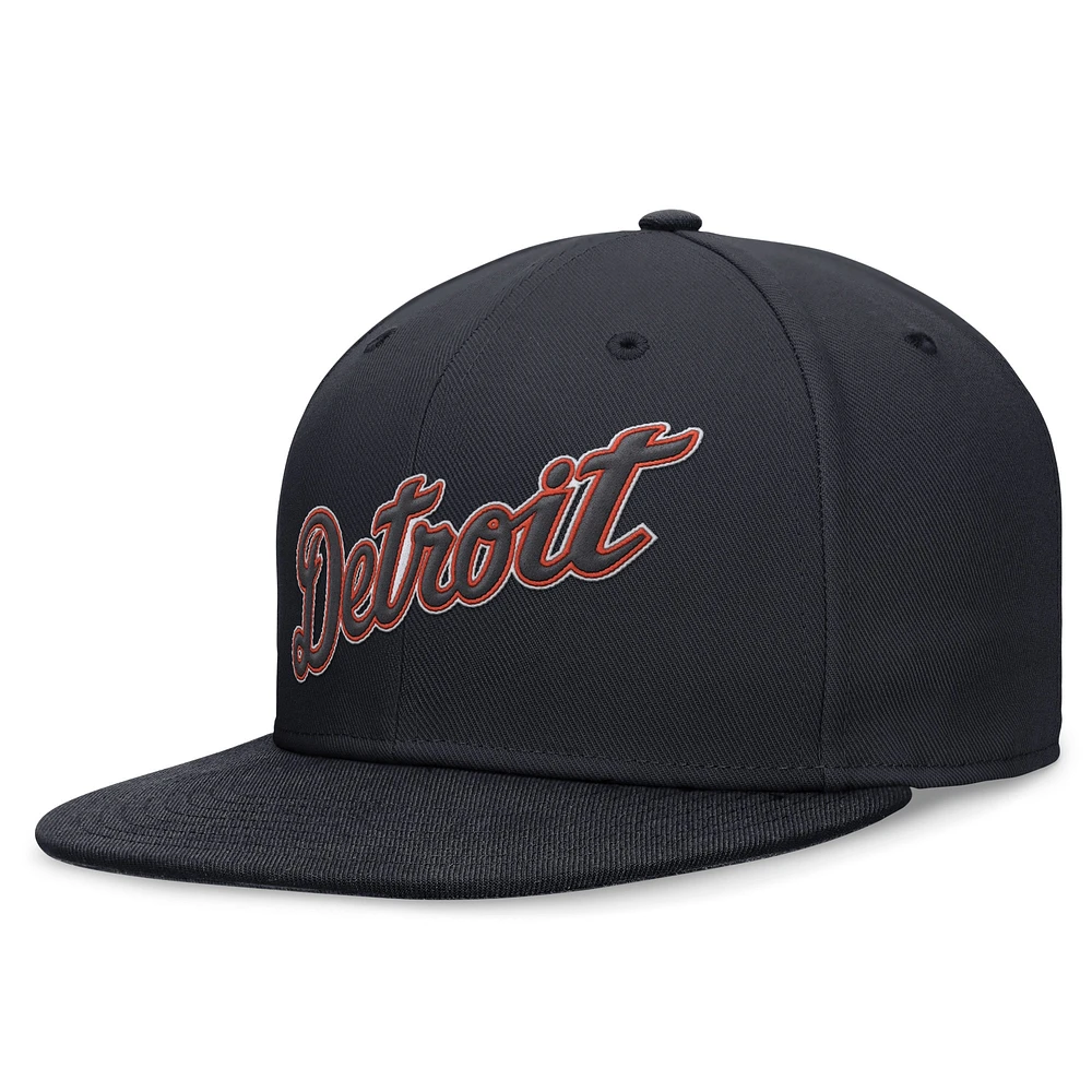 Men's Nike Navy Detroit Tigers True Performance Fitted Hat