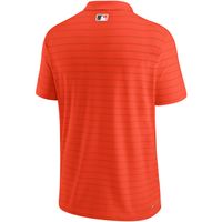 Men's Nike Orange Detroit Tigers Authentic Collection Striped Performance Pique Polo