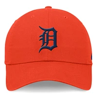 Men's Nike Orange Detroit Tigers Club Adjustable Hat