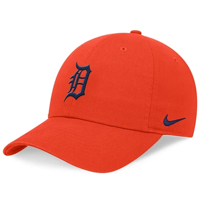 Men's Nike Orange Detroit Tigers Club Adjustable Hat