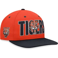 Casquette Nike Orange Detroit Tigers Cooperstown Collection Pro Snapback pour homme