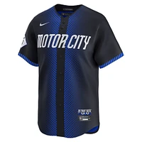 Men's Nike Riley Greene Navy Detroit Tigers City Connect Limited Jersey