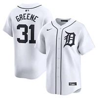 Maillot de joueur Nike Riley Greene Detroit Tigers Home Limited pour homme, blanc